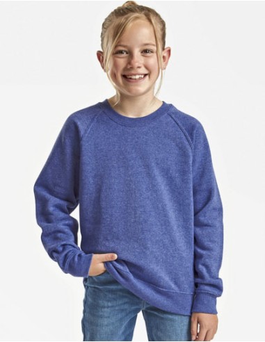 FRU-0620390-Kids Classic Raglan Sweat